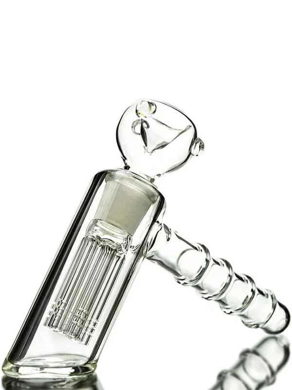 Hammer Tree Perc Bubbler Glass Pipe, 2 image Hammer Tree Perc Bubbler Glass Pipe, 2 image