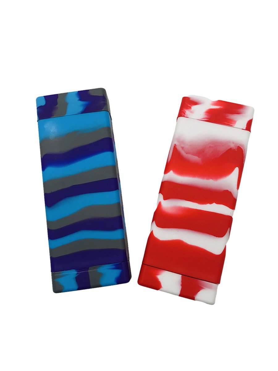 2PCS Dual Lid Silicone Nectar Collector