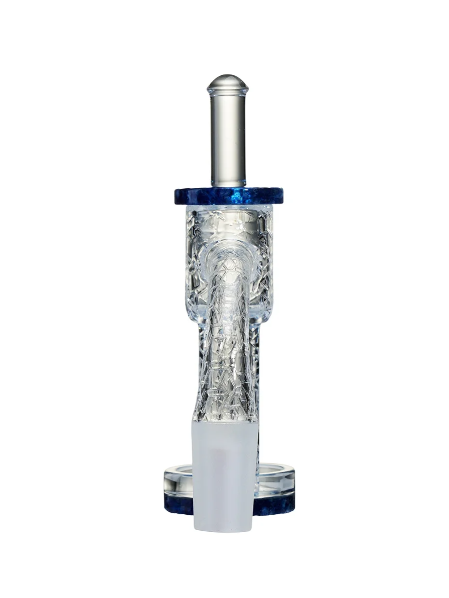 14mm Treasure Blue Terp Slurper Quartz Banger with Carb Cap, 5 image