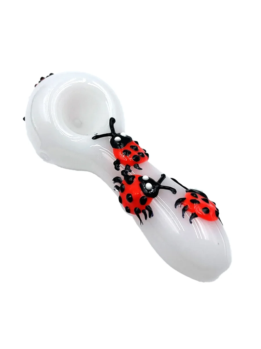 Ladybug Glass Pipe