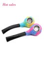 Colorful Silicone Hand Pipe with Glass Bowl