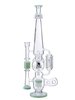 23" Cool Recycler Bong | Helix Water Pipe | Triple Chamber Percolator | New Green 23" Cool Recycler Bong | Helix Water Pipe | Triple Chamber Percolator | New Green