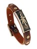 Adjustable Leather Bracelet Wristband Adjustable Leather Bracelet Wristband