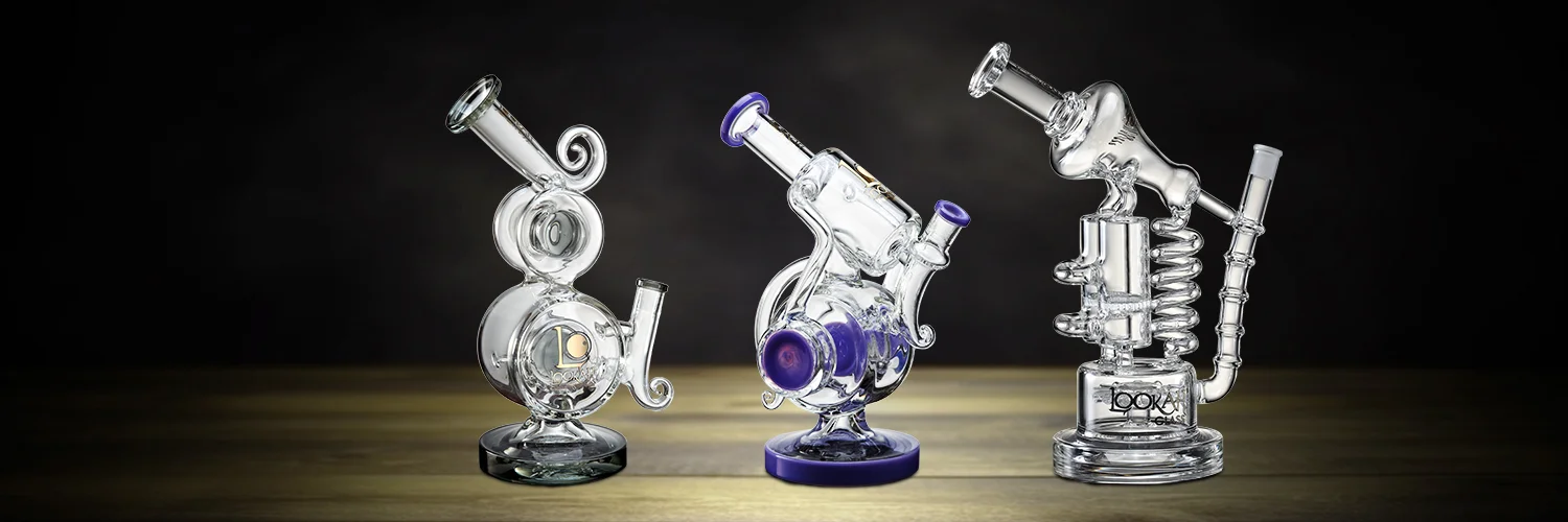 lookah-glass-bongs-recycler lookah-glass-bongs-recycler
