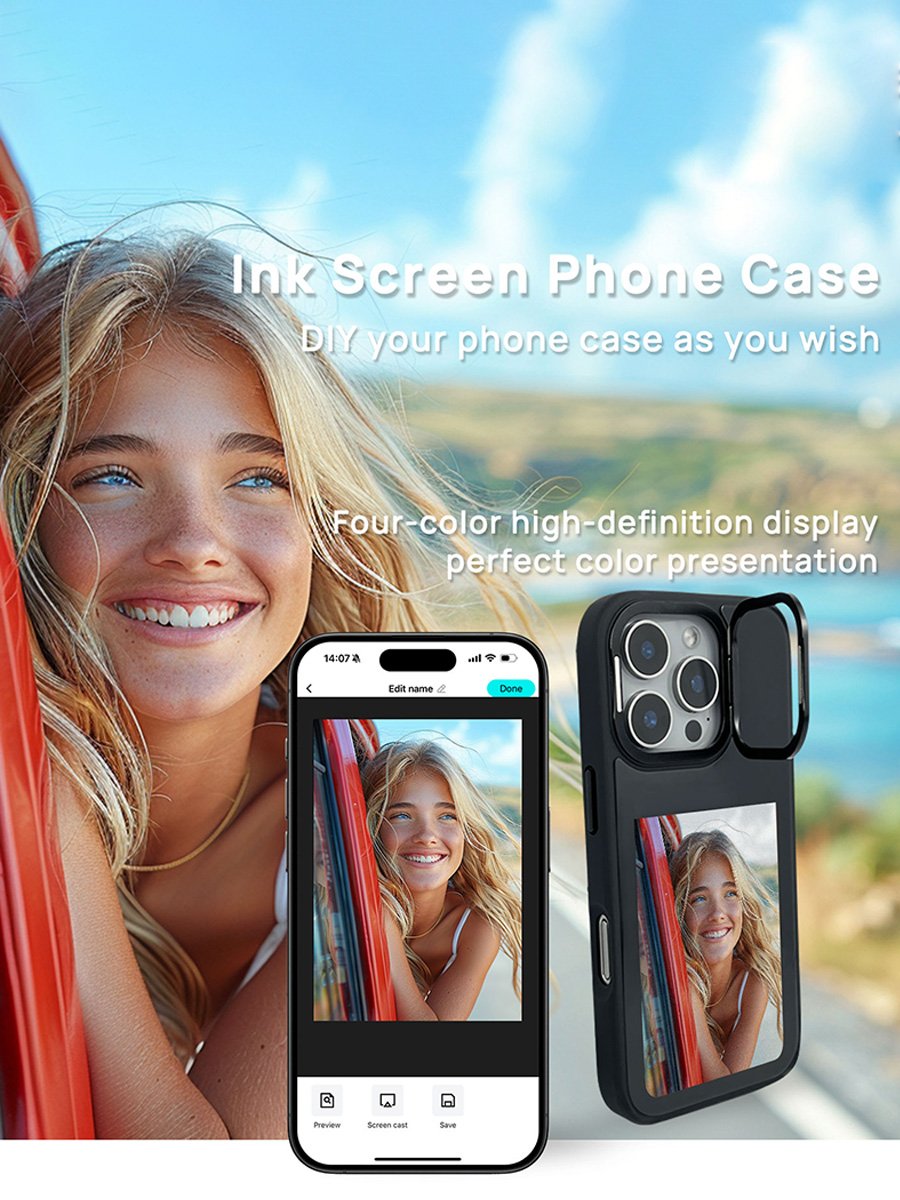 E-Ink Screen Phone Case