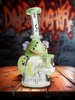 Lookah Rig 8" Mini Cute Six Eyes Clown Octopus Dab Rig, Colors: Green