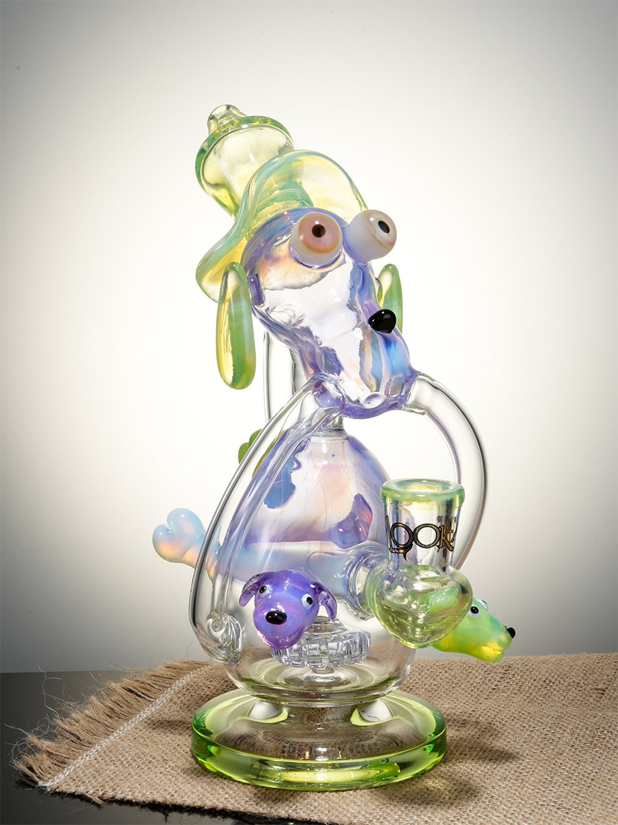 8-inch-striped-dog-recycler-bong-1