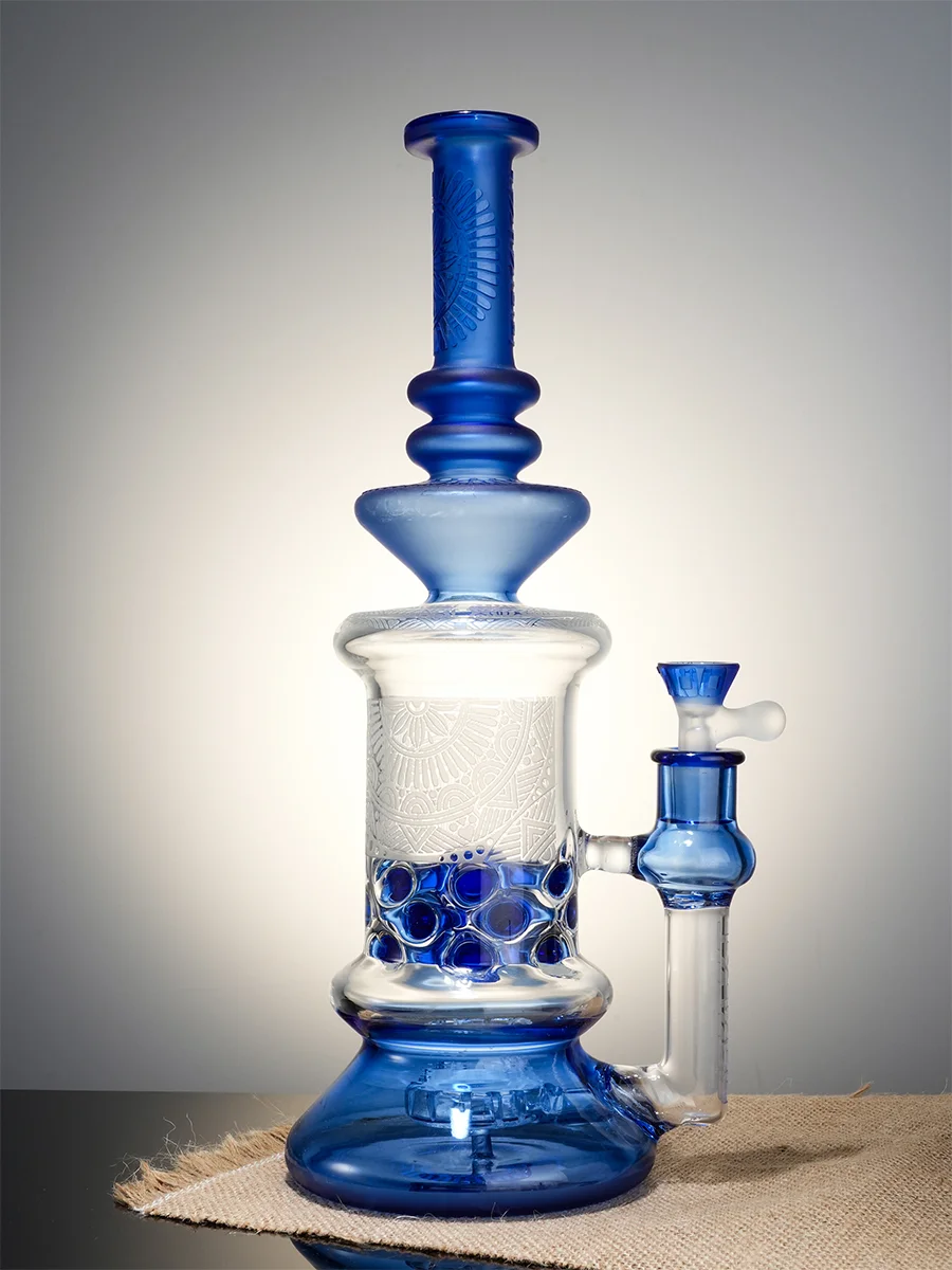 12.5" Vintage Tattoo Beaker Water Pipe 12.5" Vintage Tattoo Beaker Water Pipe