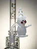 14MM Male 90° Snowman Quartz Dab Nail with Carb Cap, 5 image