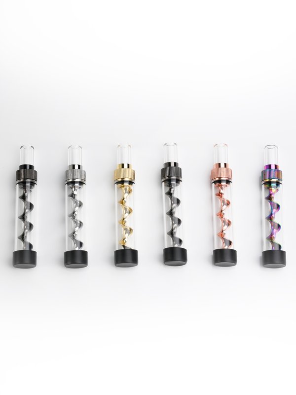 V12 Non-secretive Mini Glass Blunt Pipe V12 Non-secretive Mini Glass Blunt Pipe