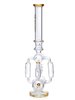 Lookah Bong 21" Glass Recycler Super Filtration Ice Water Pipe - Clear Black, Colors: Clear Black, 9 image Lookah Bong 21" Glass Recycler Super Filtration Ice Water Pipe - Clear Black, Colors: Clear Black, 9 image