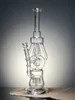 Lookah Bong 15.7" Heavy-Duty Recycler Water Pipe, Colors: Clear, 4 image Lookah Bong 15.7" Heavy-Duty Recycler Water Pipe, Colors: Clear, 4 image