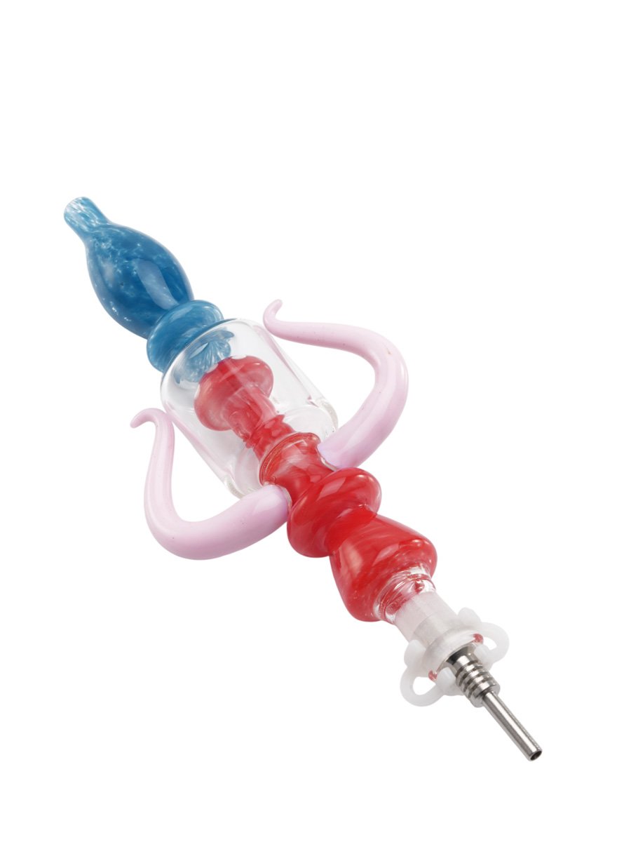 10mm Ox Horn High Borosilicate Glass Nectar Collector mian