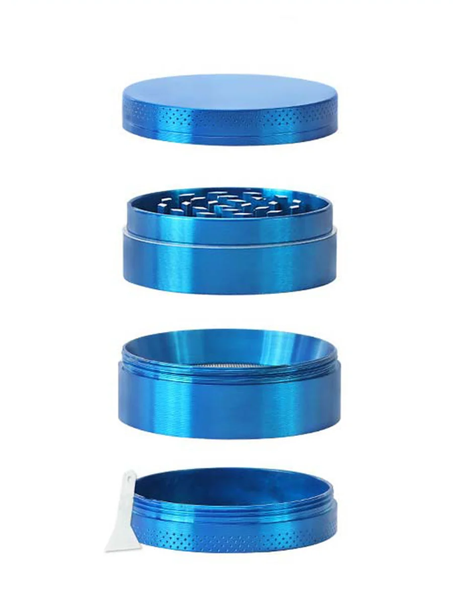 4 Layer Rainbow Zinc Alloy Herb Grinder 4 Layer Rainbow Zinc Alloy Herb Grinder