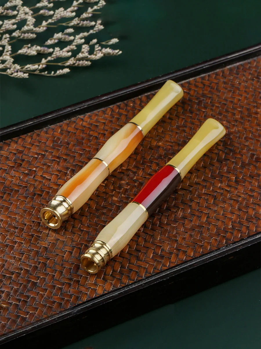 Resin extended chillum pipe Resin extended chillum pipe