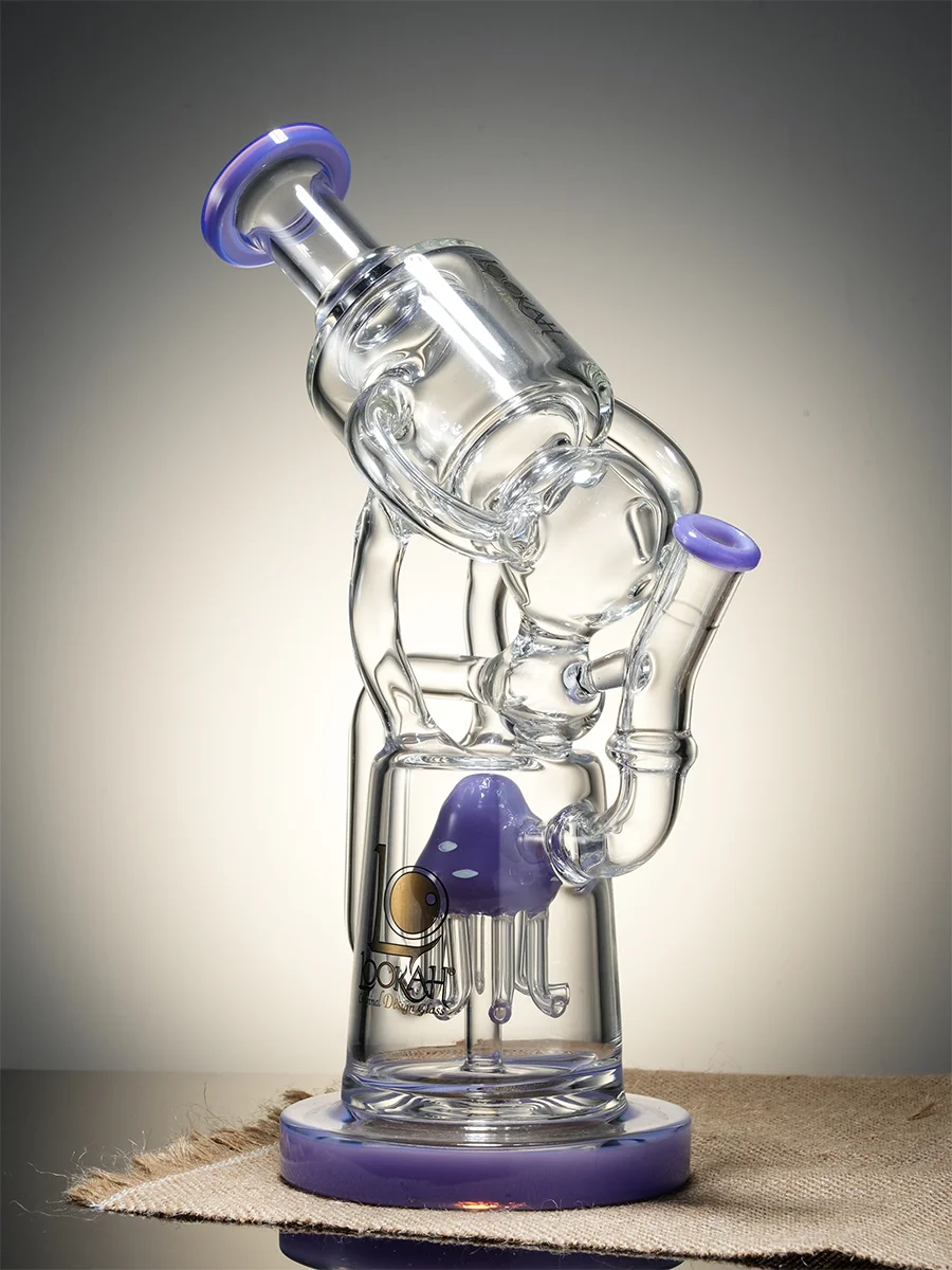 Recycler Perc Dual Chamber Water Pipe6 Recycler Perc Dual Chamber Water Pipe6
