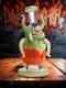 8" Mini One-eyed Big-bellied Monster Bong, Colors: Green