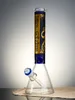 Lookah Bong 15.5" Tag Beaker Glass Water Pipe Lookah Bong 15.5" Tag Beaker Glass Water Pipe