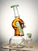 Lookah Rig 8" Mini Cool Tyrannosaurus Rex Skull Dab Rig, Colors: Green, 6 image Lookah Rig 8" Mini Cool Tyrannosaurus Rex Skull Dab Rig, Colors: Green, 6 image