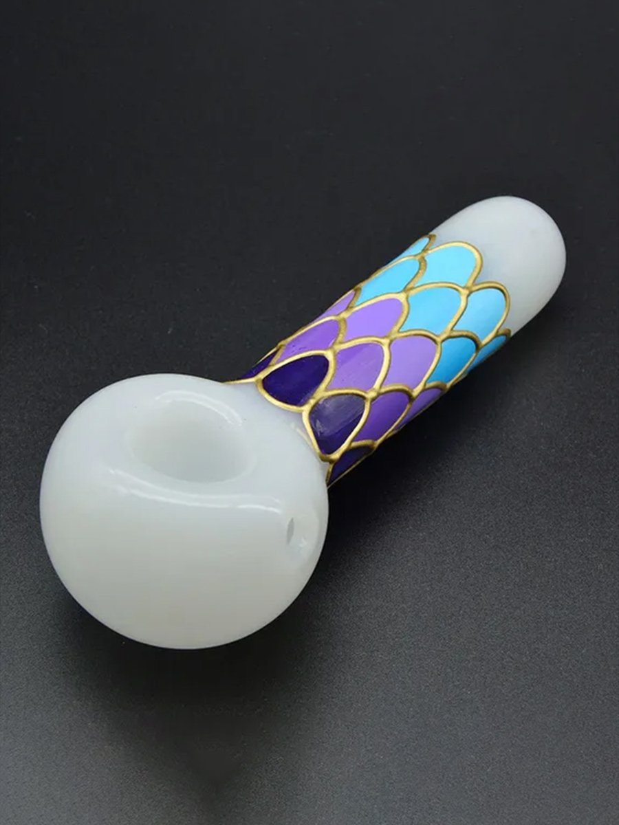 Mermaid Tail Glass Pipe