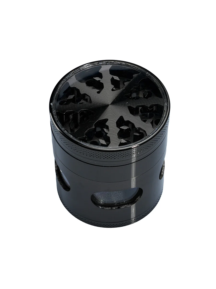 4 Piece Zinc Alloy Herb Grinder With Viewing Window & Kief Catcher, 2 image 4 Piece Zinc Alloy Herb Grinder With Viewing Window & Kief Catcher, 2 image