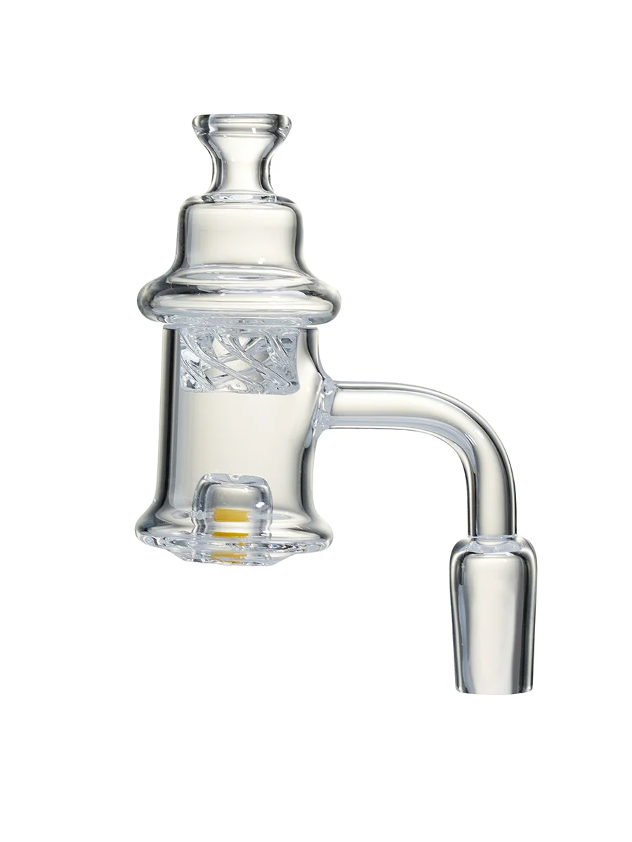 Thermochromic 14MM Quartz Banger with Carb Cap & 2 Terp Pearls, 2 image