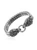Wolf Head Bracelet Wristband, Size: 19CM Wolf Head Bracelet Wristband, Size: 19CM