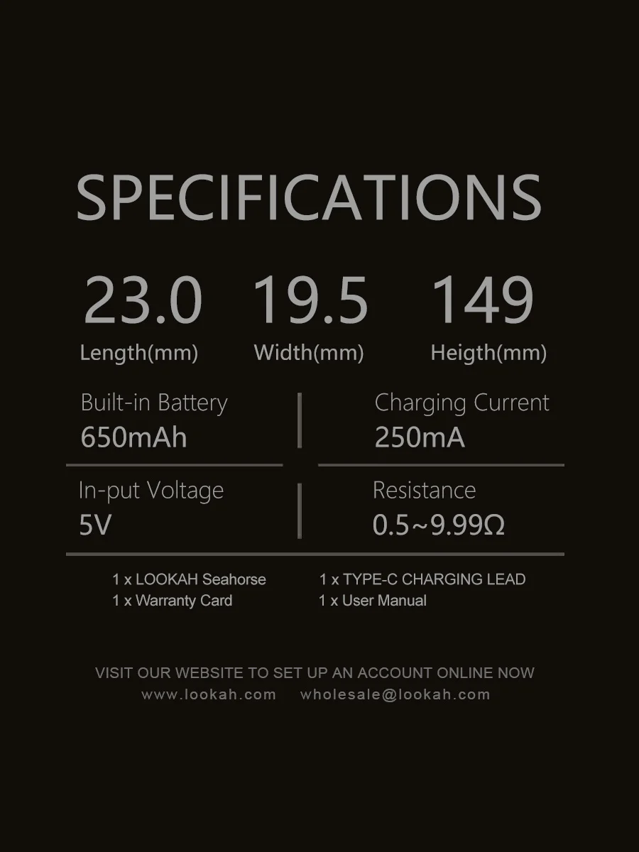 LOOKAH Seahorse 2.0 Wax Dab Pen | Electric Nectar Collector, Color: Orange, 9 image LOOKAH Seahorse 2.0 Wax Dab Pen | Electric Nectar Collector, Color: Orange, 9 image