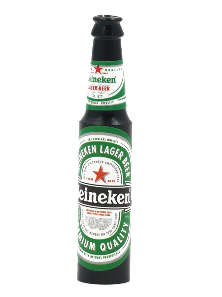 Metal Beer Bottle Pipe