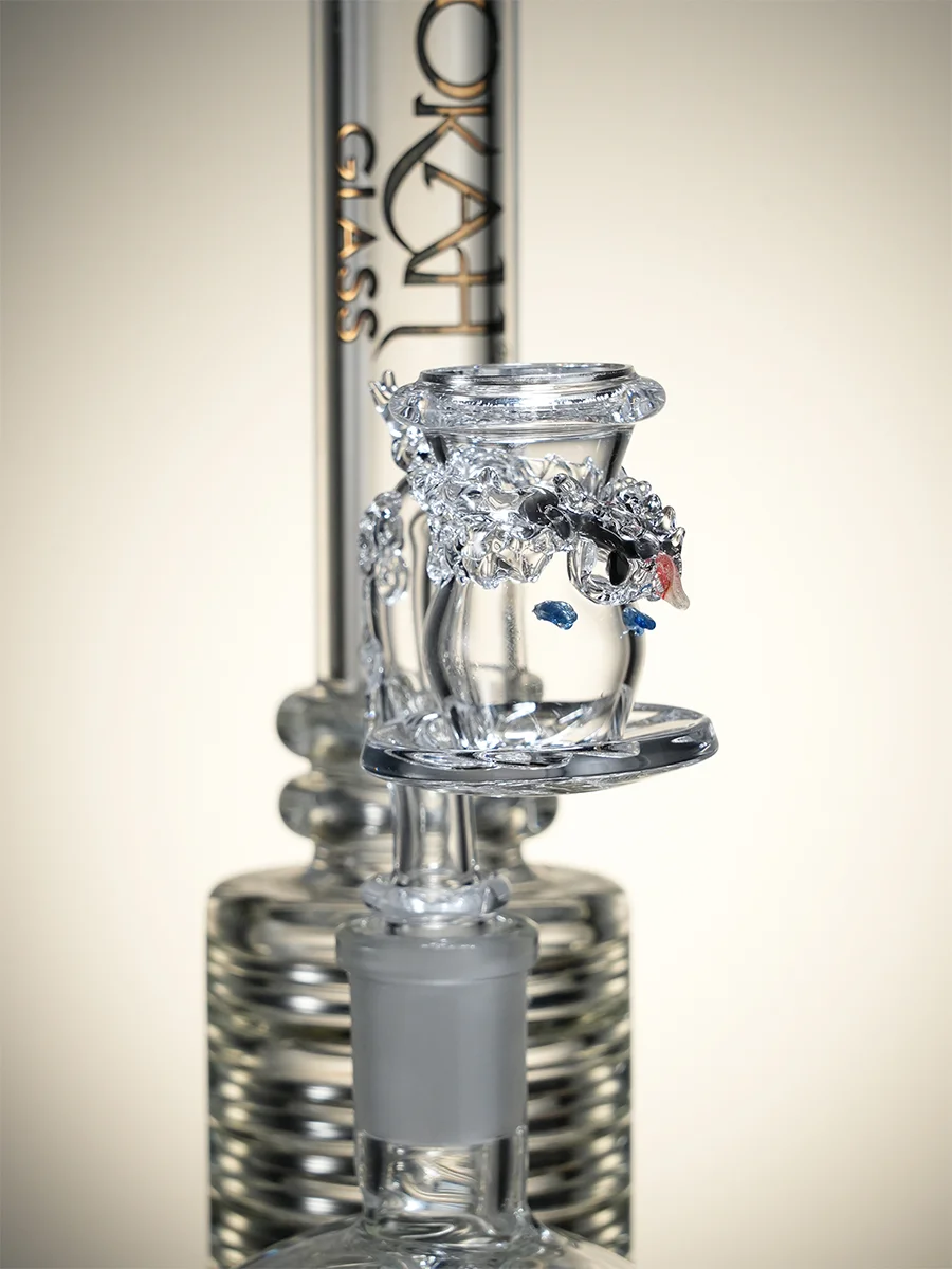 14MM Male 90° Cyclone Bird Quartz Nail Banger, 4 image