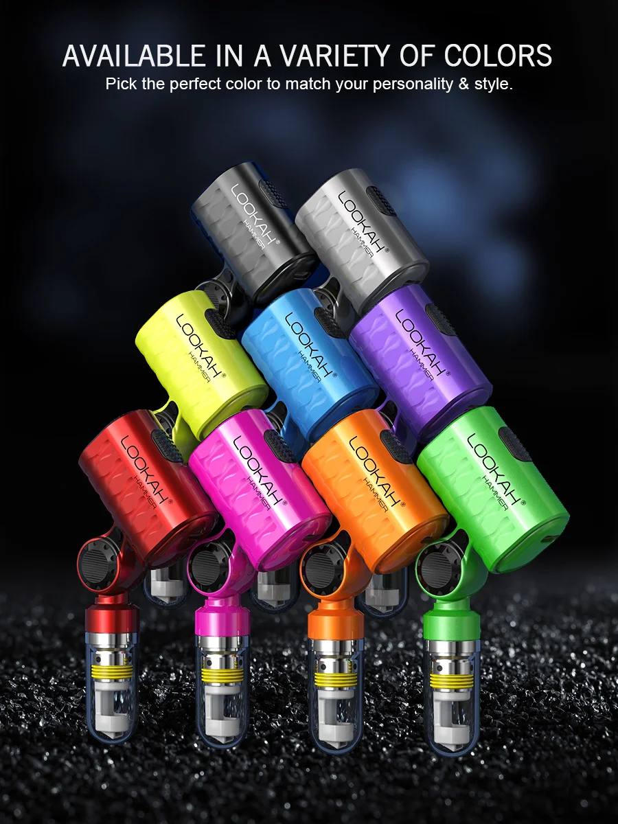 Lookah Hammer 14mm Portable Enail Banger for Dab Rig, Color: Purple, 5 image Lookah Hammer 14mm Portable Enail Banger for Dab Rig, Color: Purple, 5 image