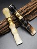 Yak Horn Screw Chillum Pipe Yak Horn Screw Chillum Pipe