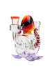 14mm Male 90° Cute Squid Glass Ash Catcher for Bong, Colors: Red, 9 image 14mm Male 90° Cute Squid Glass Ash Catcher for Bong, Colors: Red, 9 image