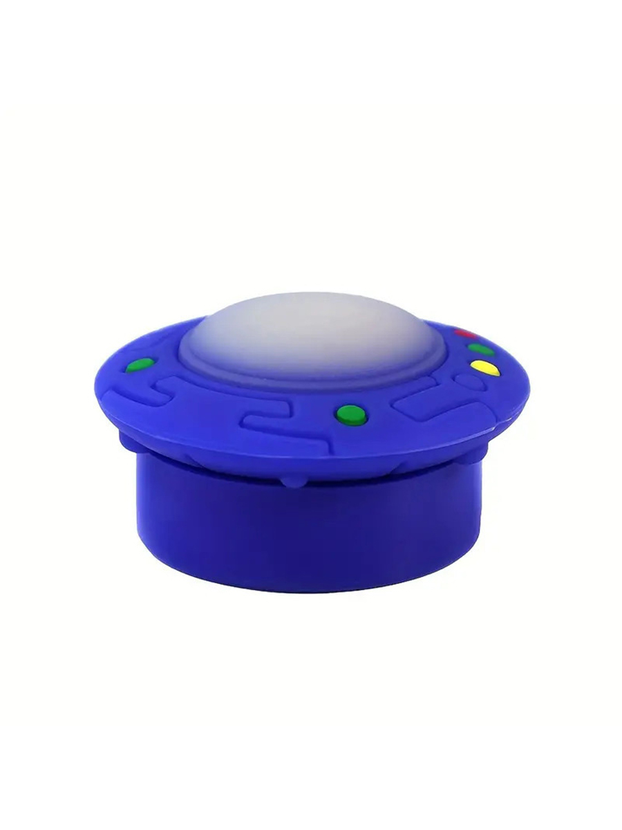 Blue 5ml Alien Spaceship Wax Container Blue 5ml Alien Spaceship Wax Container