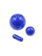 Quartz Dab Pearl and Pill Set, Color: Blue