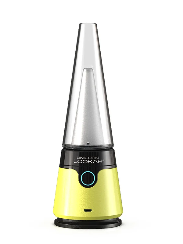 LOOKAH Unicorn 2.0 Portable E Rig, Color: Yellow (Neon Green)