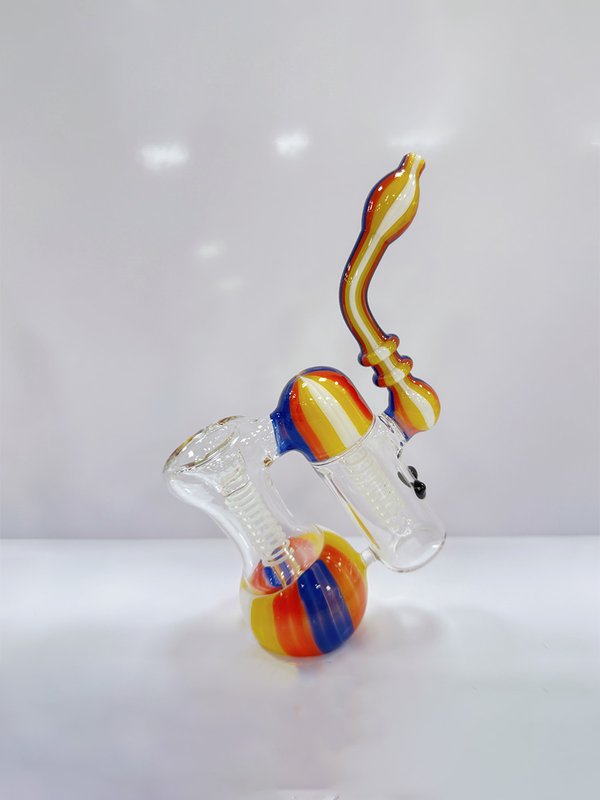 Double Chamber Bubbler Pipe, 2 image Double Chamber Bubbler Pipe, 2 image