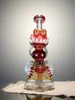 Lookah 10" Monster Head Disc Perc Beaker Glass Bong, Color: Orange Lookah 10" Monster Head Disc Perc Beaker Glass Bong, Color: Orange