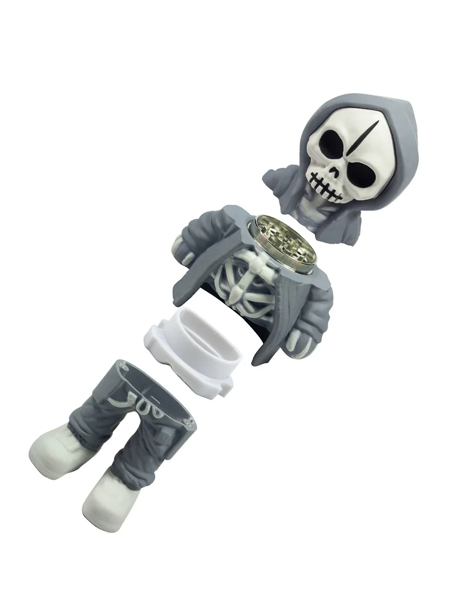 4 Layers Skull Doll Weed Grinder, 4 image 4 Layers Skull Doll Weed Grinder, 4 image