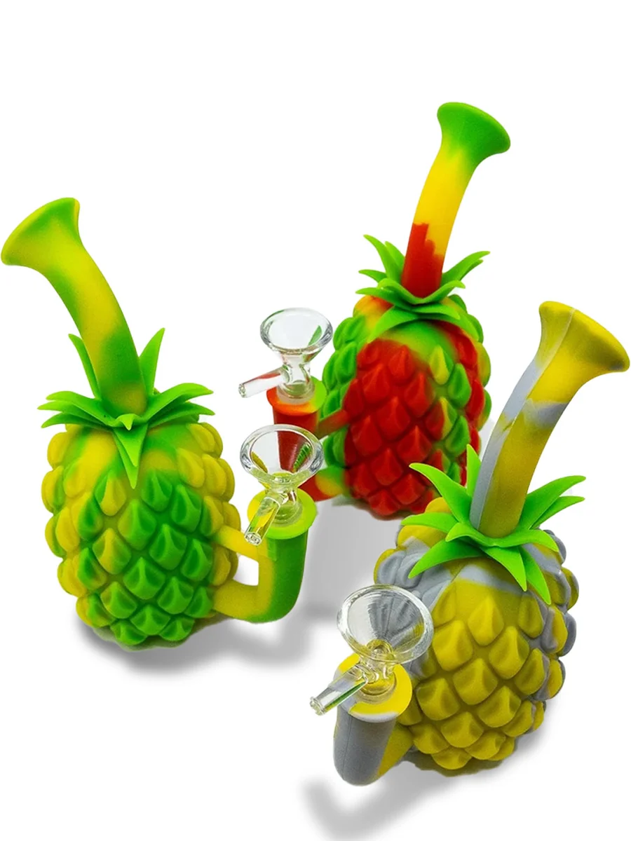 Pineapple Silicone Bong