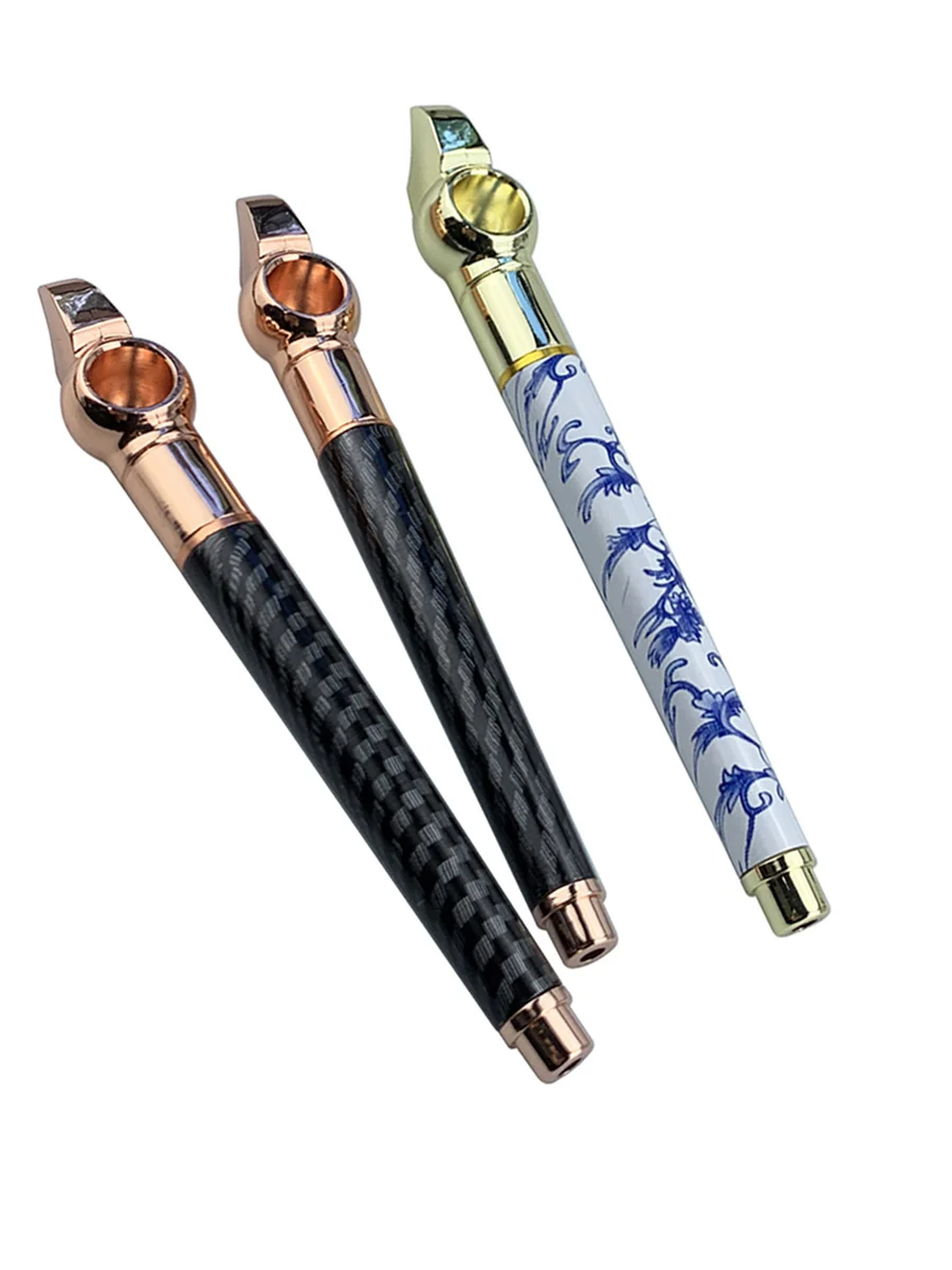 Metal Pen-Style Chillum Pipe Metal Pen-Style Chillum Pipe