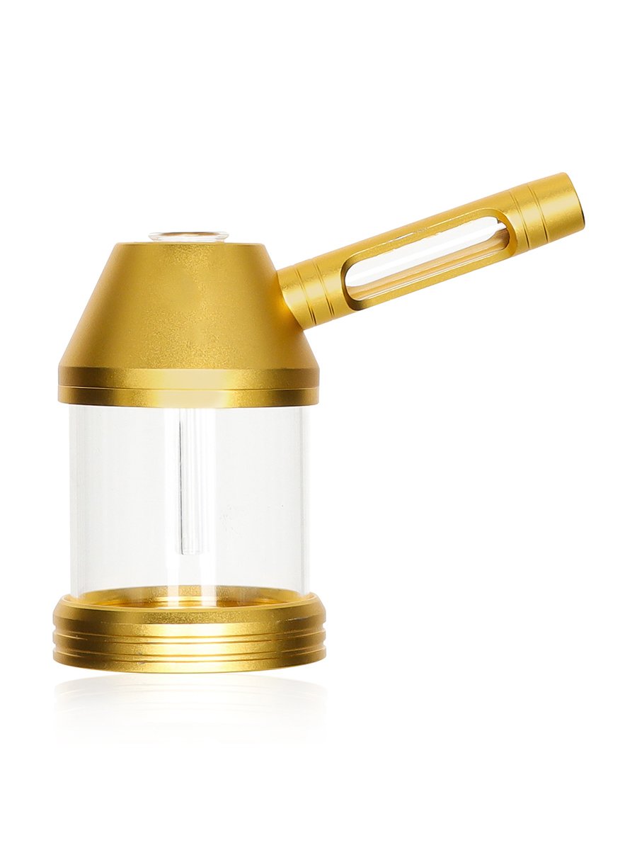 Metal and Glass Bubbler Pip3 Metal and Glass Bubbler Pip3