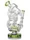unique portable recycler artsy tornado bong