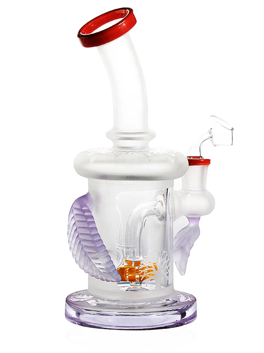 powerful mini compact ground dab rig red