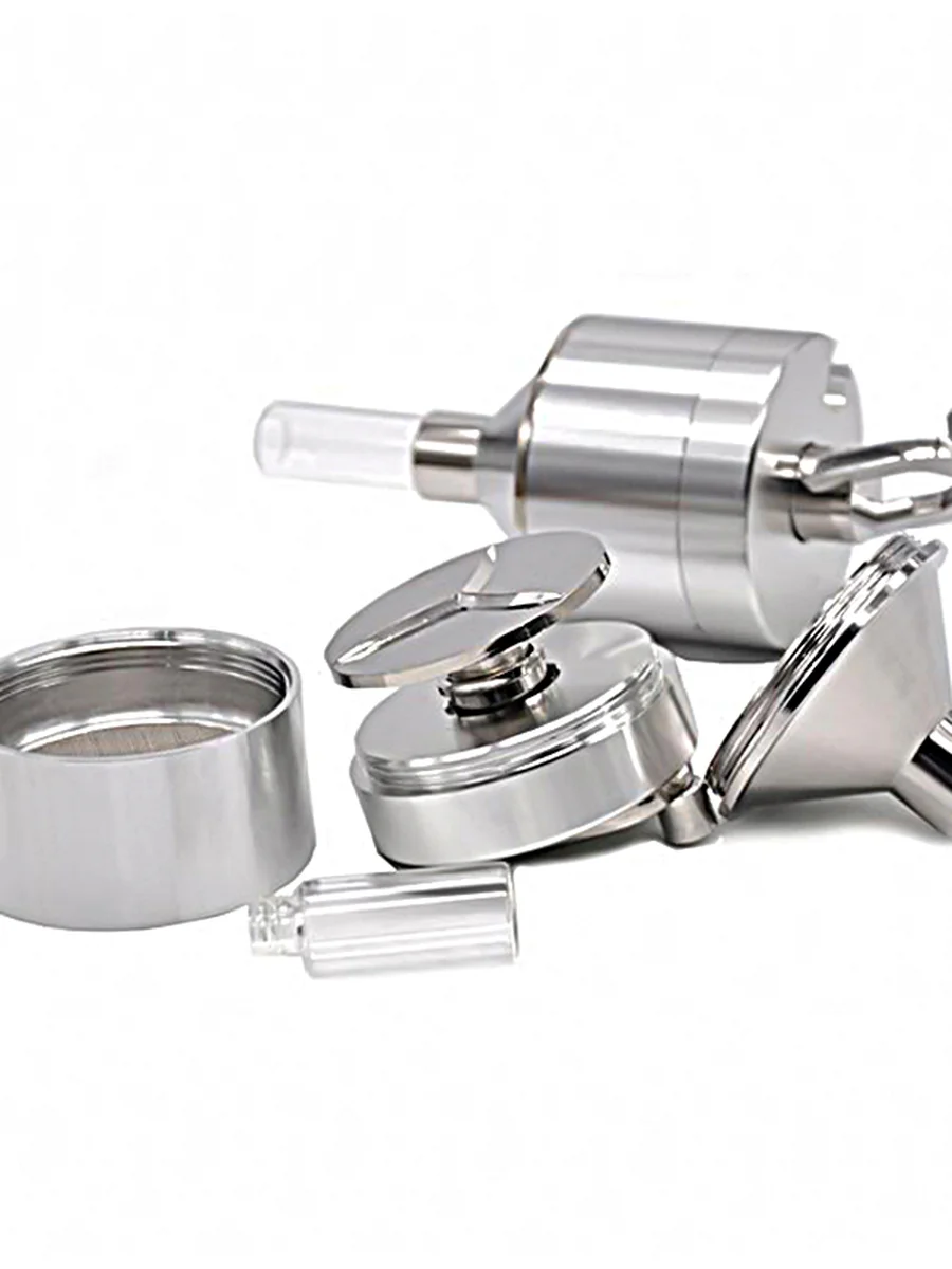 2 Layers 44mm Hand-Cranked Aluminum Grinder, Size: 56 mm 2 Layers 44mm Hand-Cranked Aluminum Grinder, Size: 56 mm