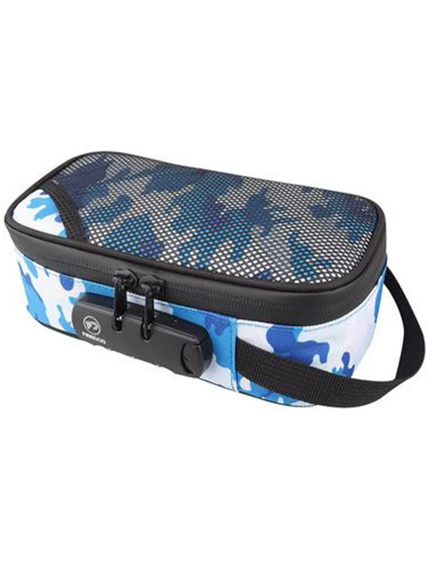 Camouflage Blue Tobacco Password lock Pipe bag Camouflage Blue Tobacco Password lock Pipe bag