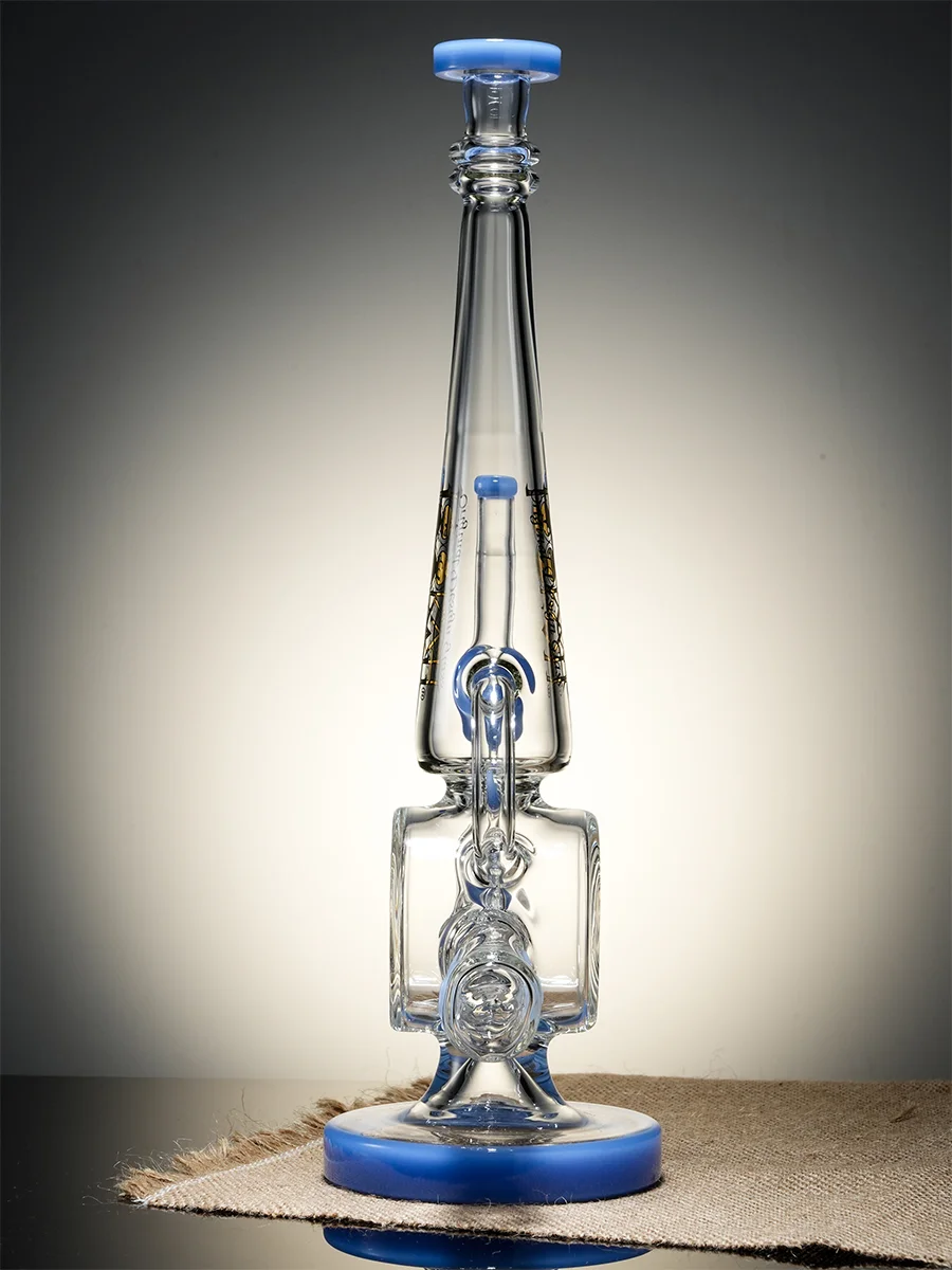 Blue2 Cool Recycler Gun Water Pipe Blue2 Cool Recycler Gun Water Pipe