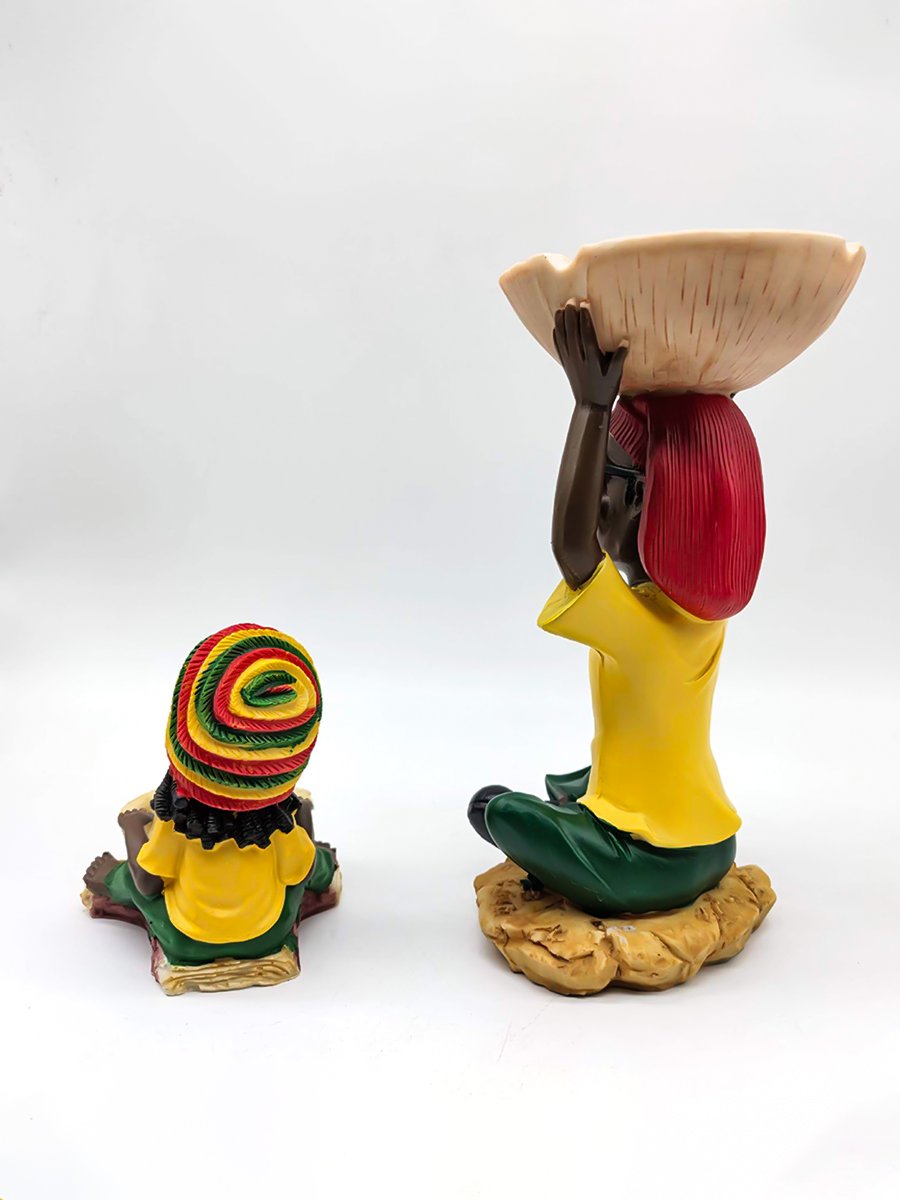 Popular Jamaican Resin Ashtray4
