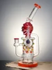 13.5&quot; Cool Weird Skull Glass Water Pipe8