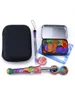 4-In-1 Silicone Dab Straw Kit With Case5 4-In-1 Silicone Dab Straw Kit With Case5
